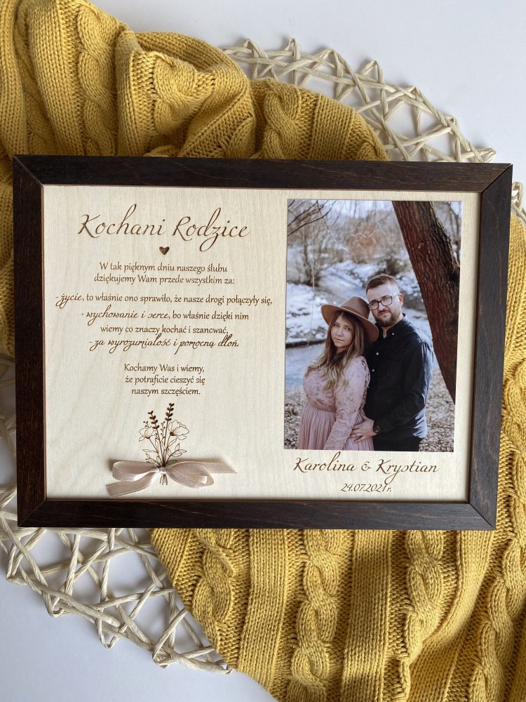 Ramka podziękowanie