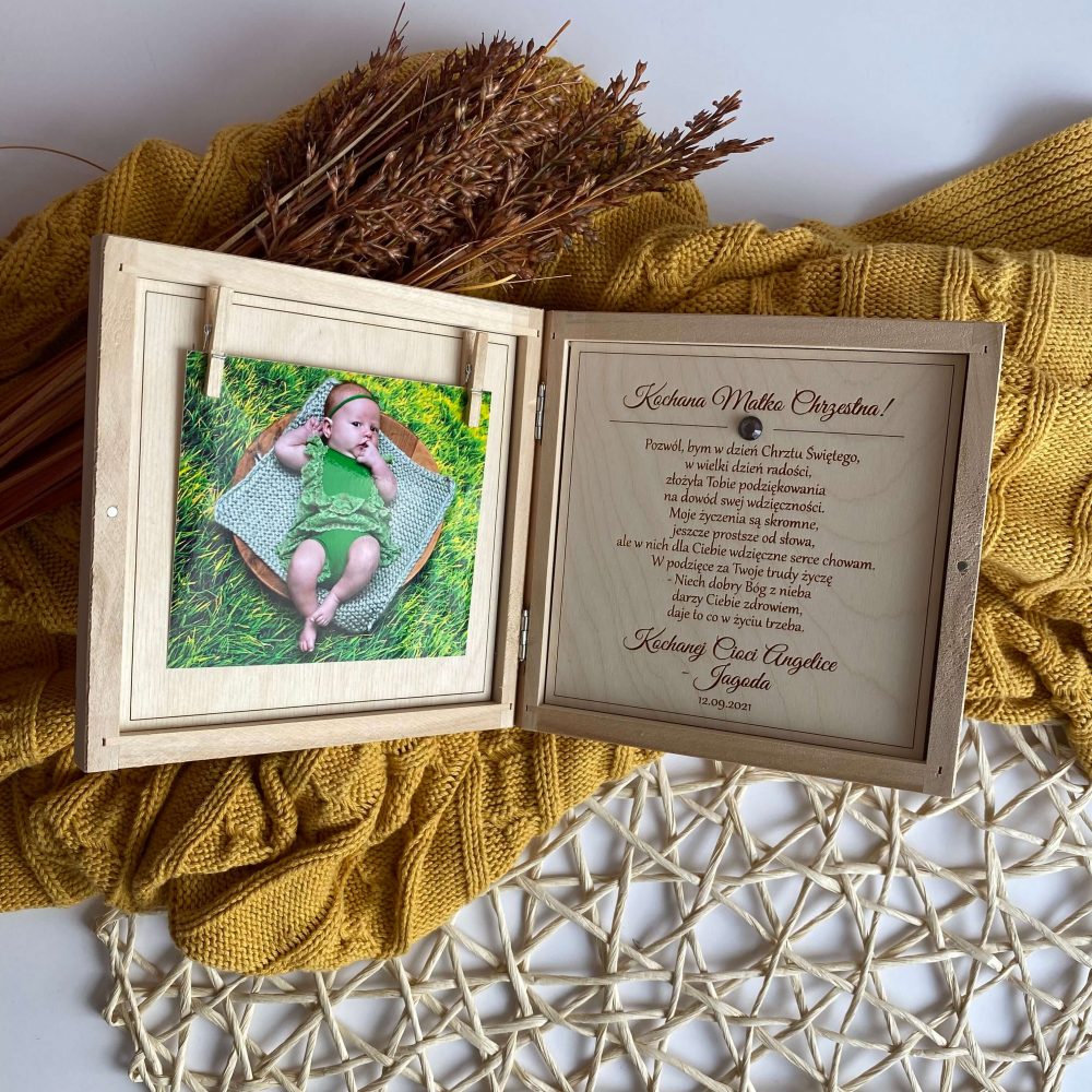 Podziękowanie dla chrzestnych ze zdjęciem - obrazek 3