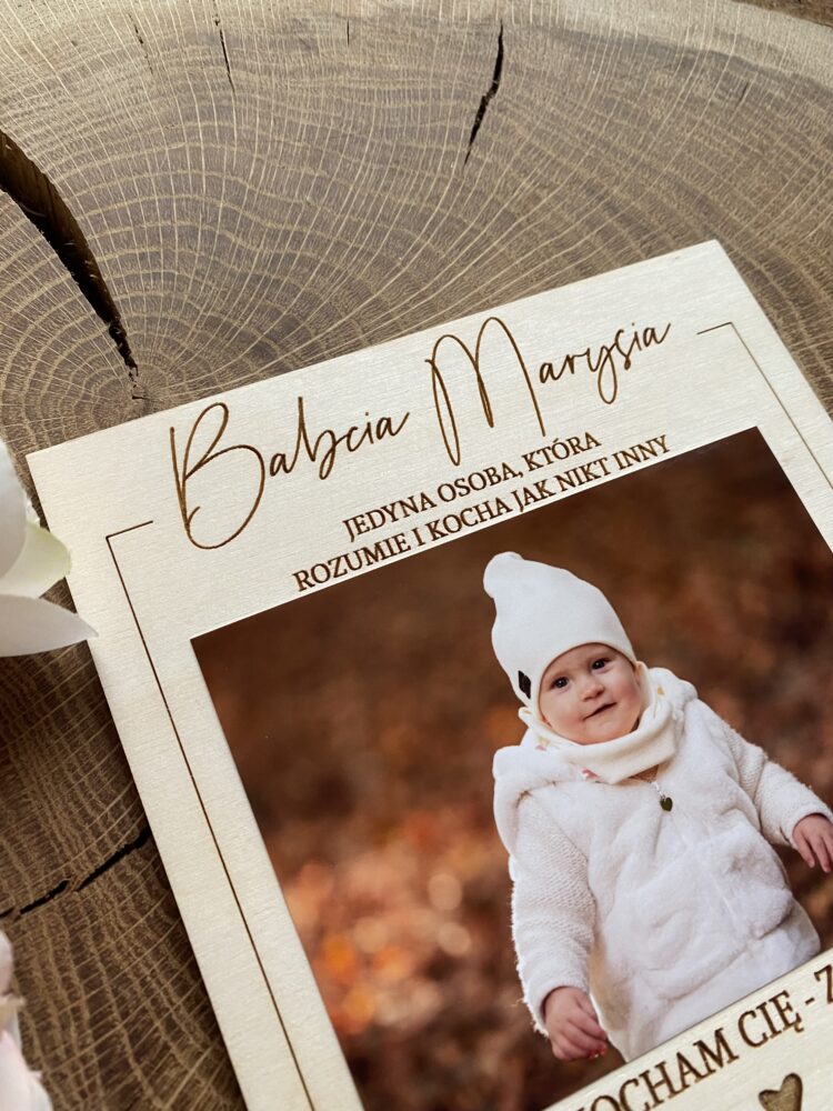 Mini ramka ze zdjęciem na dzień dziadków - obrazek 4