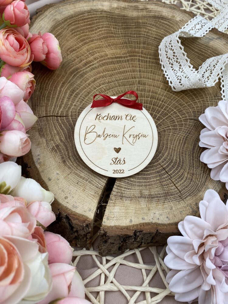 Magnes na lodówkę dla dziadków