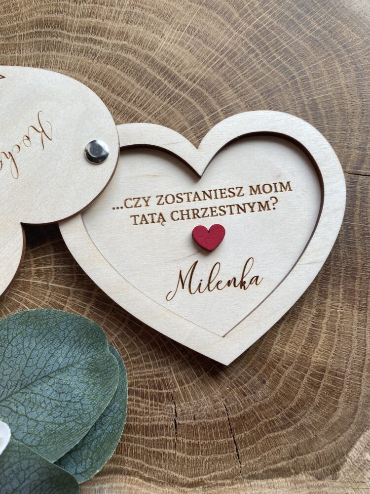 Serca z zapytaniem do rodziców chrzestnych - obrazek 3