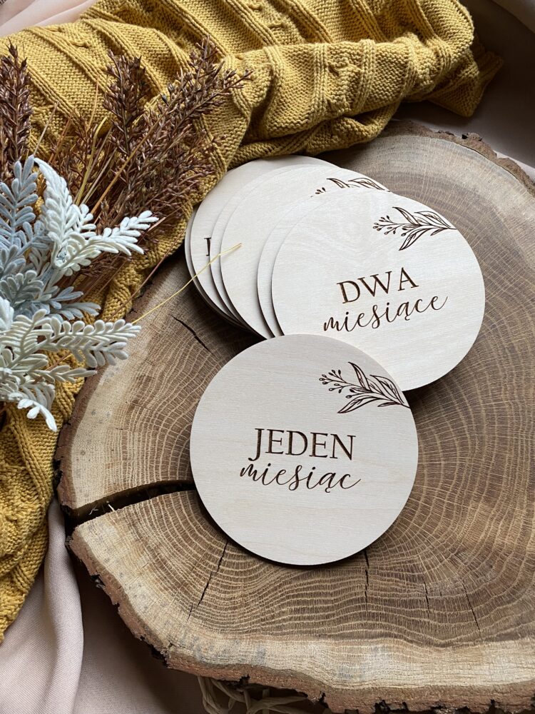 Tabliczki do zdjęć Listki - Pojedyncza tabliczka