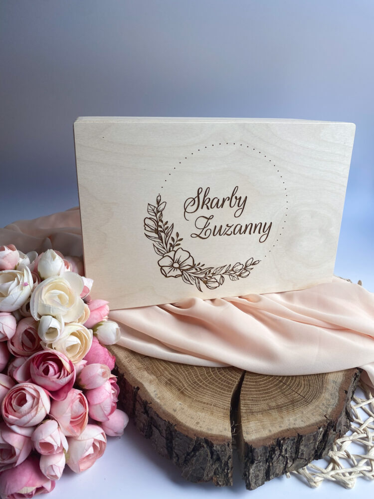 Pudełeczko na skarby dla dziecka Wianuszek