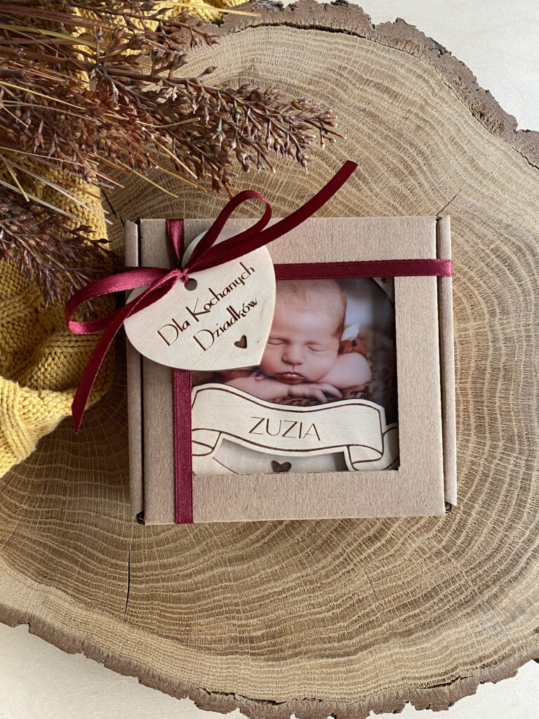 Magnes na dzień dziadków ze zdjęciem - obrazek 3