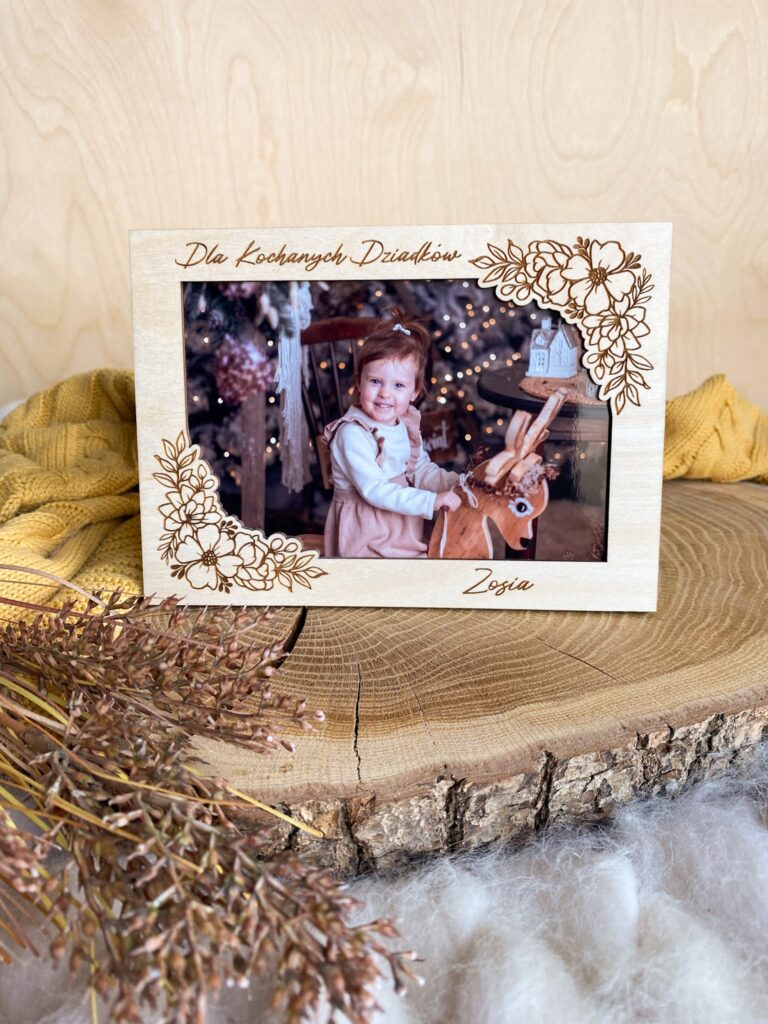Ramka ze zdjęciem na dzień babci i dziadka